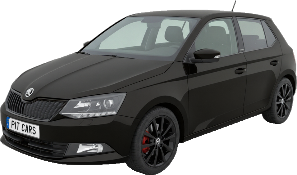 Škoda Fabia - widok z przodu