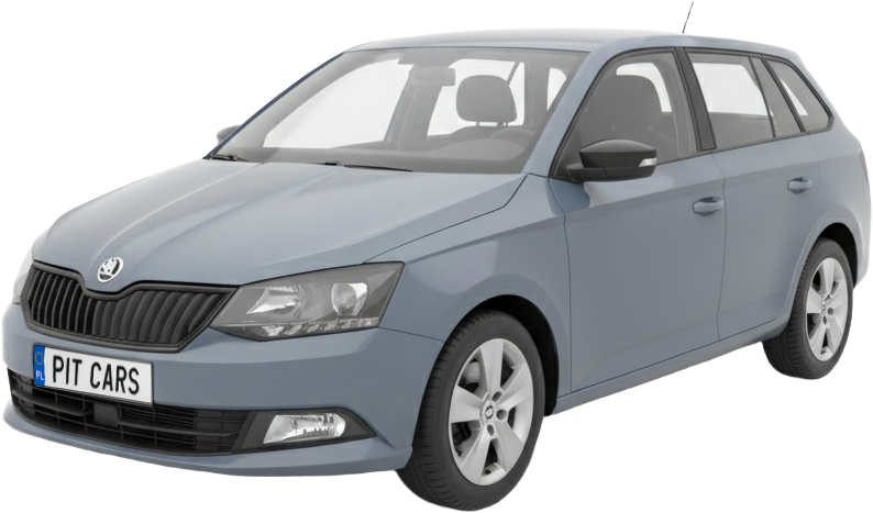 Škoda Fabia - widok z przodu